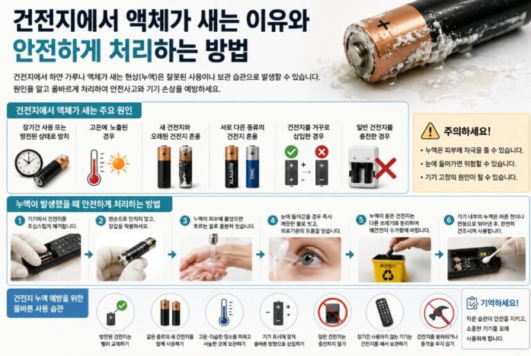 건전지누액 1