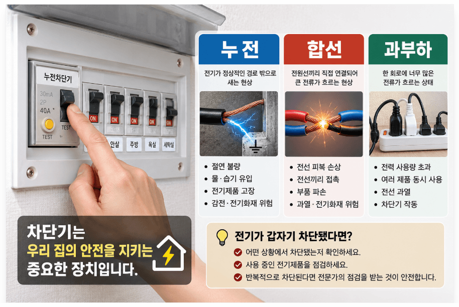 누전합선